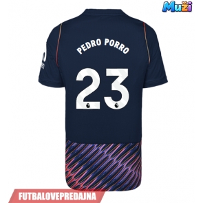 Lacne Muži Futbalové dres Tottenham Hotspur Pedro Porro #23 2026-27 Krátky Rukáv - Preč